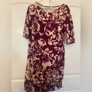Floral maternity dress
